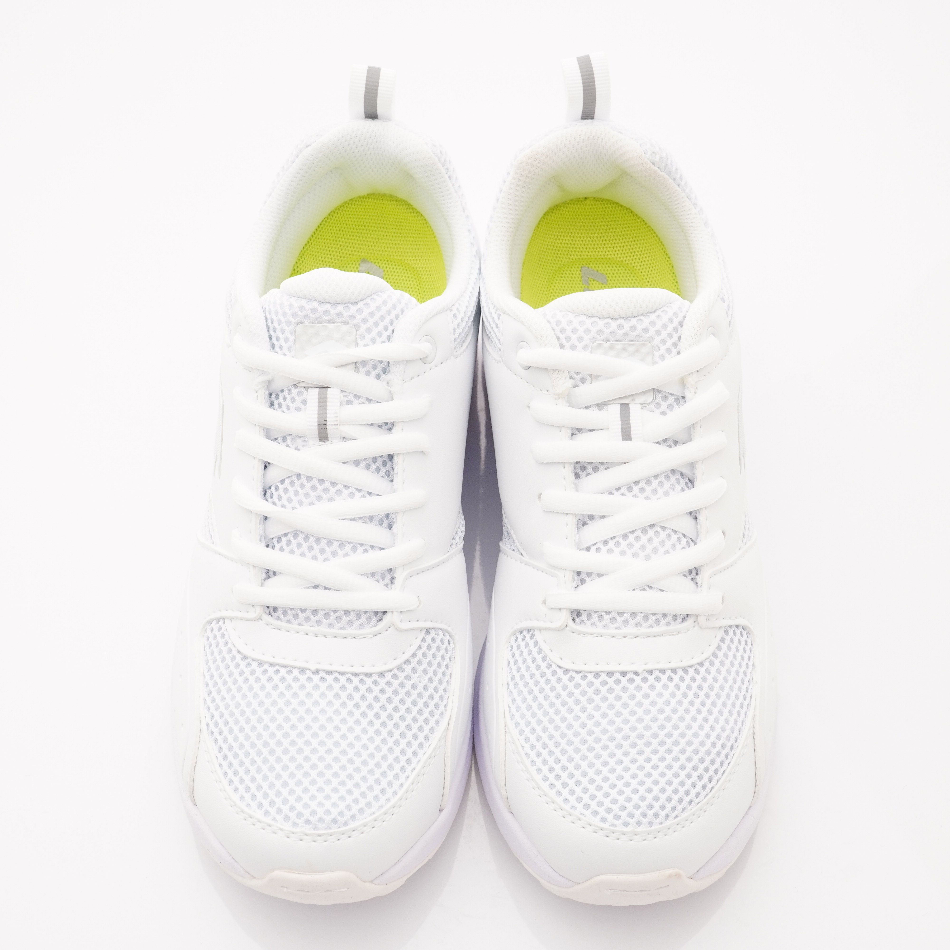 LOTTO樂得 - 男段半氣墊運動款-運動鞋-白