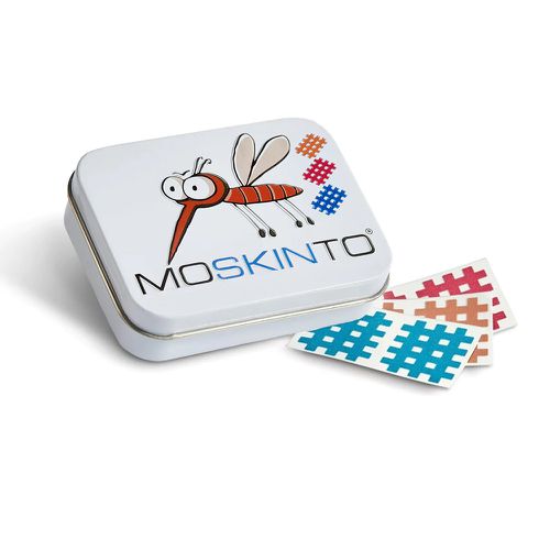 德國 MOSKINTO - 魔法格醫療用貼布(未滅菌)(德國製) - 三色鐵盒款(42片/盒)