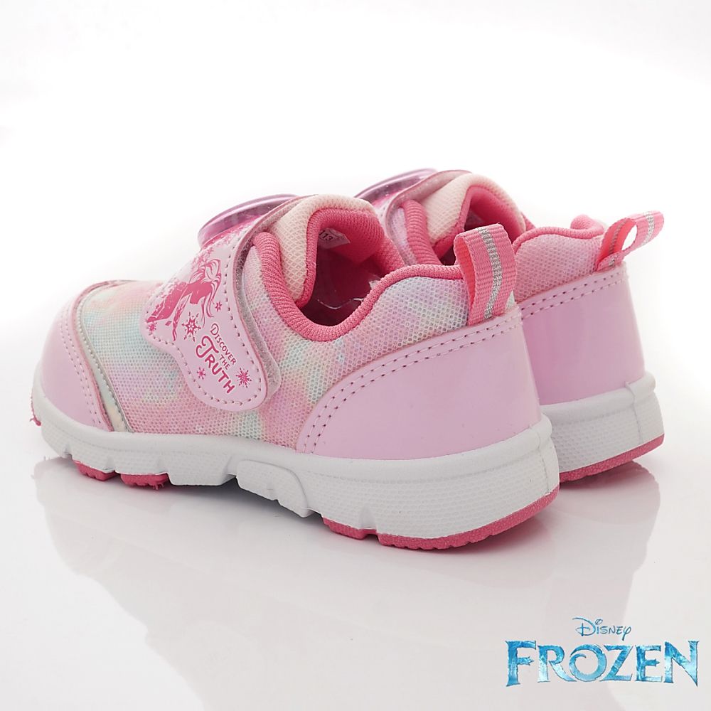 台灣製冰雪奇緣電燈運動款(中小童段)-運動鞋-亮粉