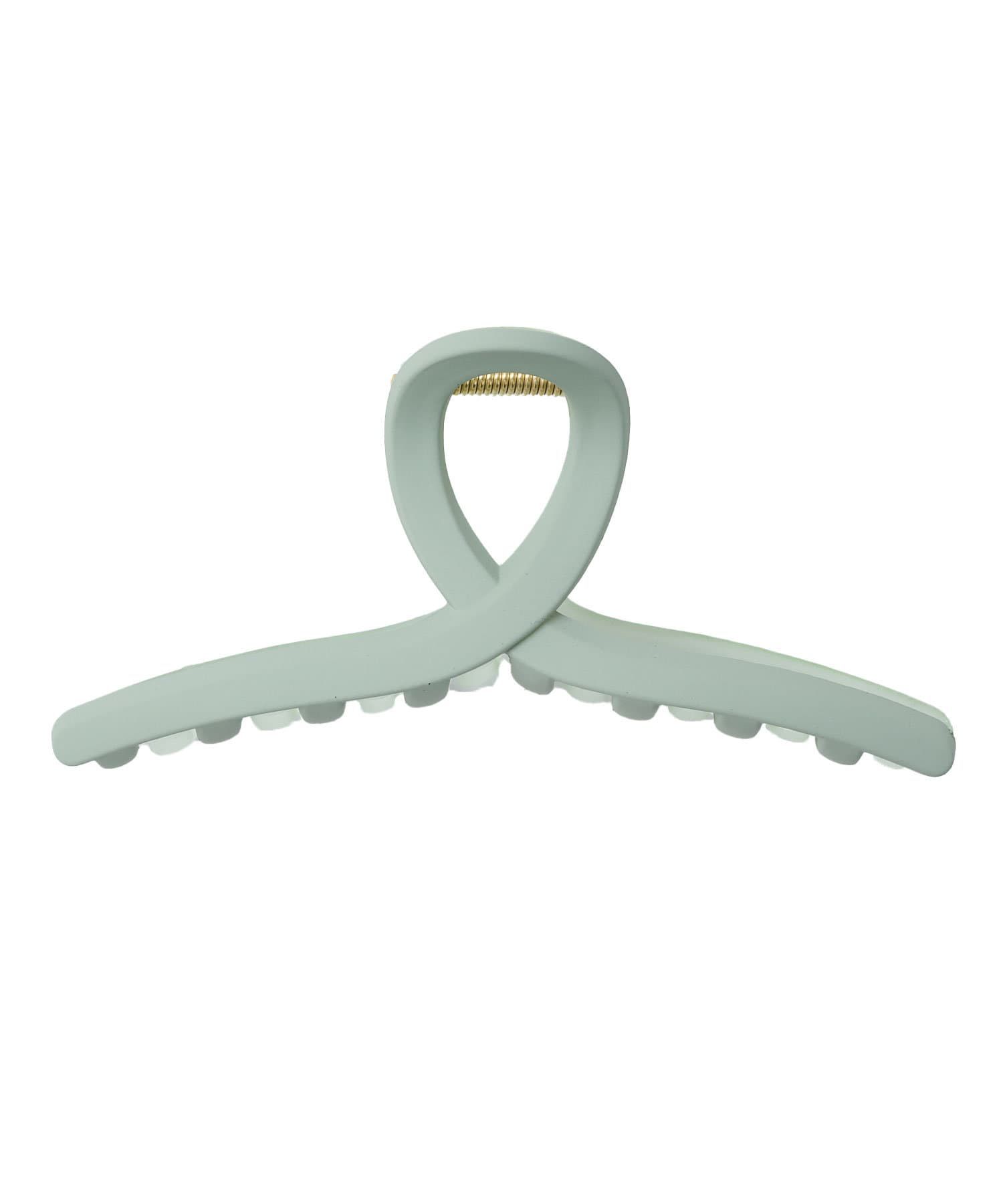 日本 Lattice - 早春透明感壓克力抓夾-草綠