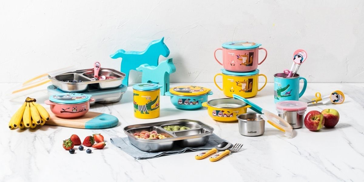 分隔不混味！韓國 Cuitisan 酷藝師保鮮盒 可微波的不銹鋼！