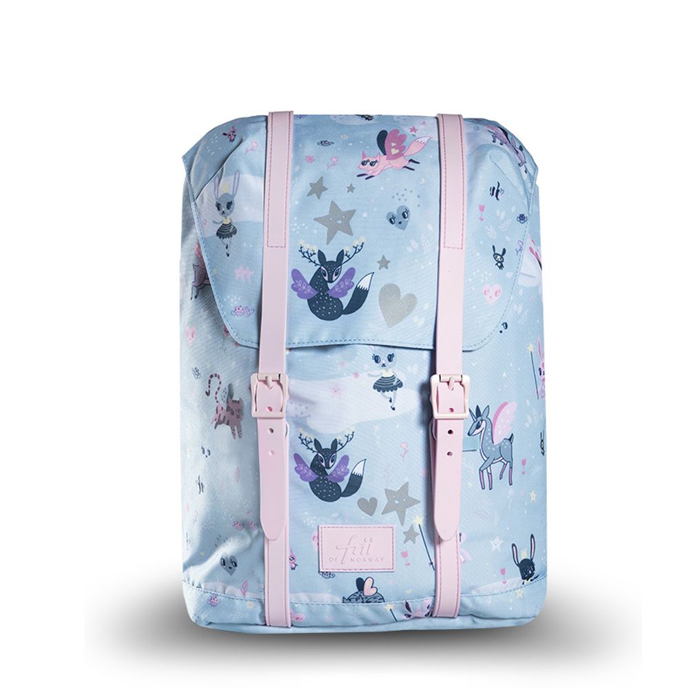 挪威Frii - 輕量護脊書包-動物藍 (22L)-2020新款(預購8/28前出貨)
