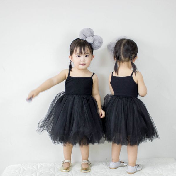 ♚公主系style♚ 網紗細肩帶紗裙洋裝