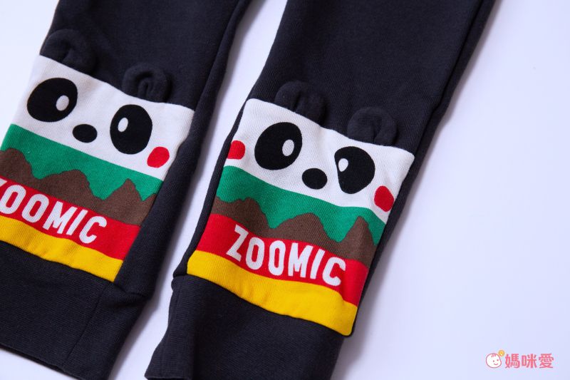 日本 ZOOLAND - 童趣印花圓領長袖上衣-吊帶小熊-薄荷綠