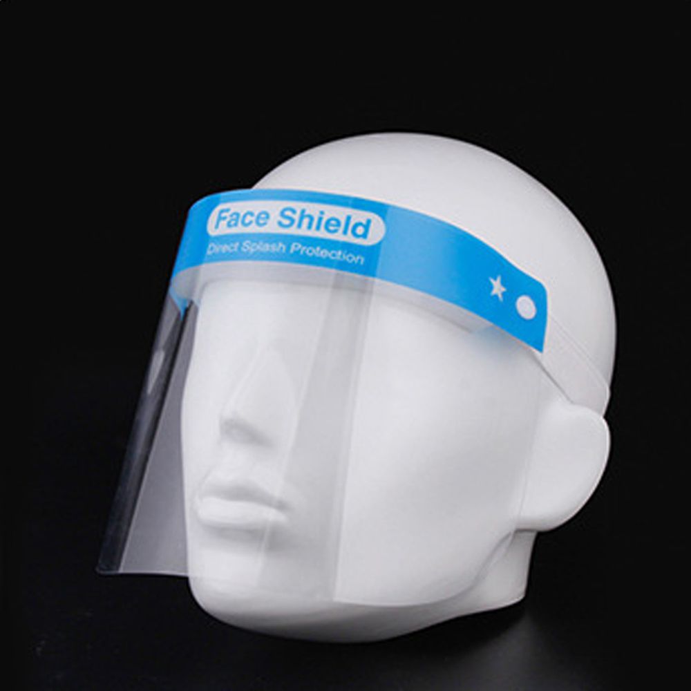隔離飛沫兒童防護面罩-小-藍色 (約26x17cm)