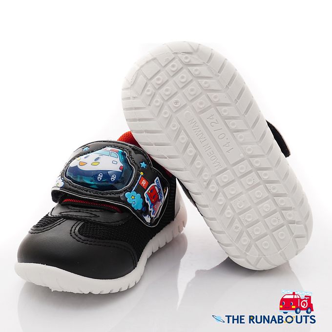 交通工具--台灣製電燈運動款722150黑(小童段)-電燈運動-黑