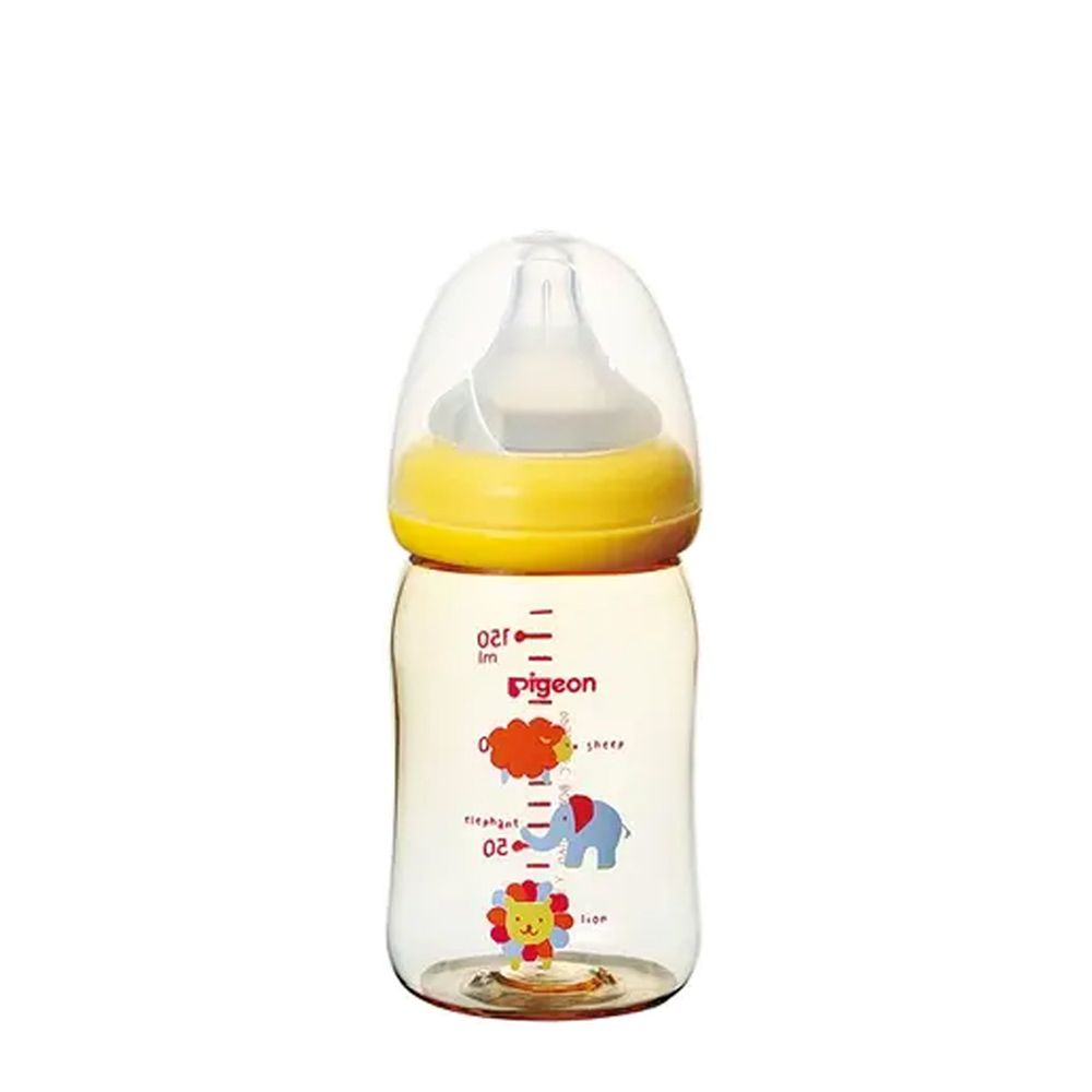 母乳實感PPSU寬口奶瓶【160ml】-可愛動物