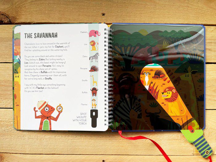 Spotlight Discovery: Wildlife 野外叢林大探索（手電筒膠片書）