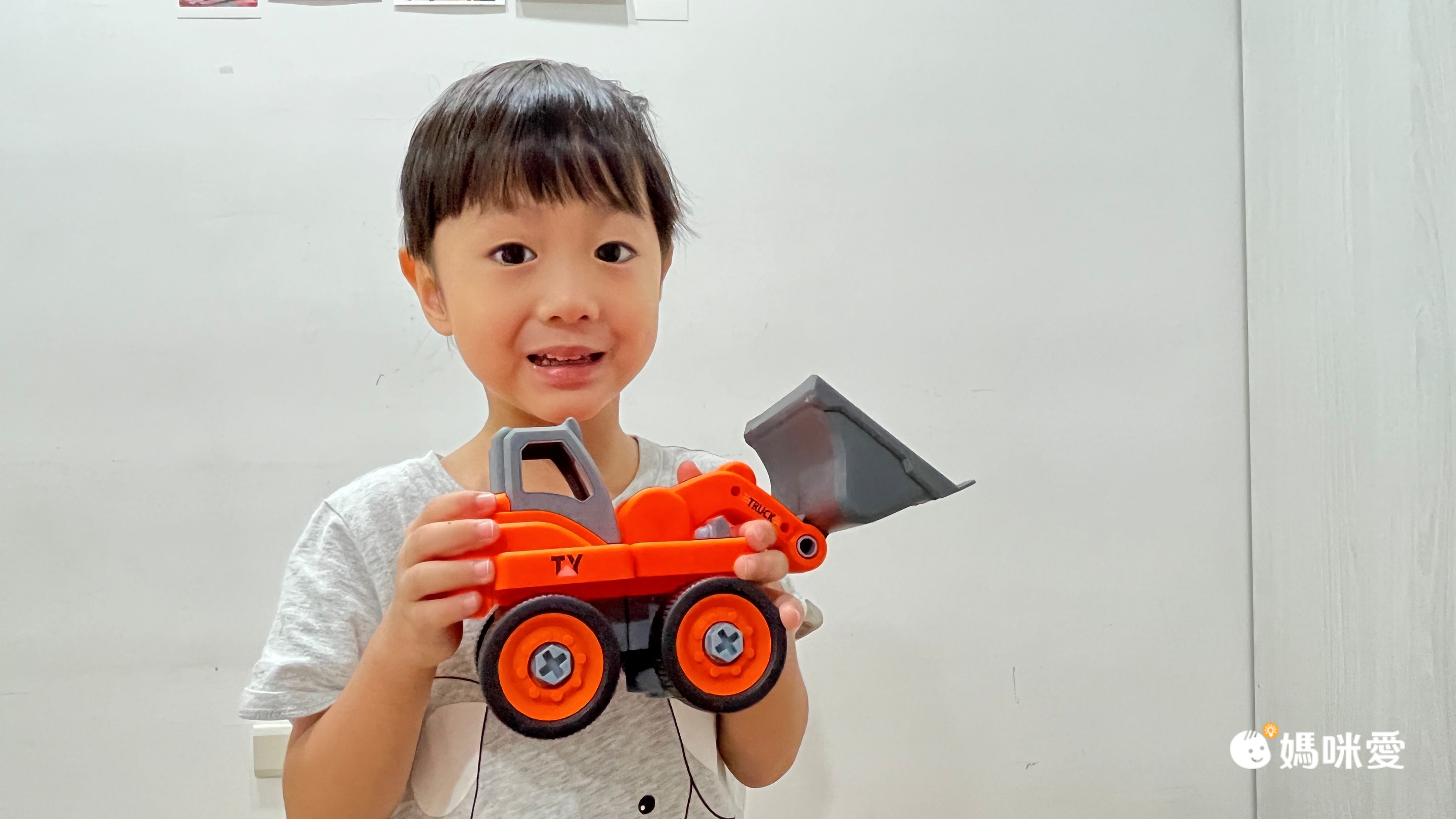 DIY組裝車車【小小家】手提貨櫃車家家酒Ｘ工程車