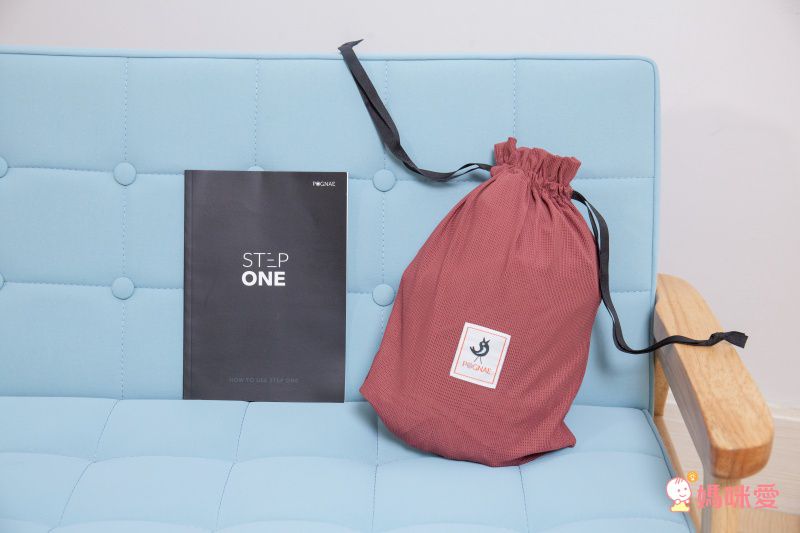 時尚、輕巧、包覆性首選【韓國 POGNAE】新生兒親密背巾