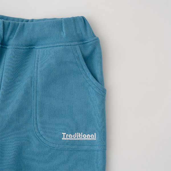 日本 b-ROOM - 彈力百搭口袋運動長褲-炭灰