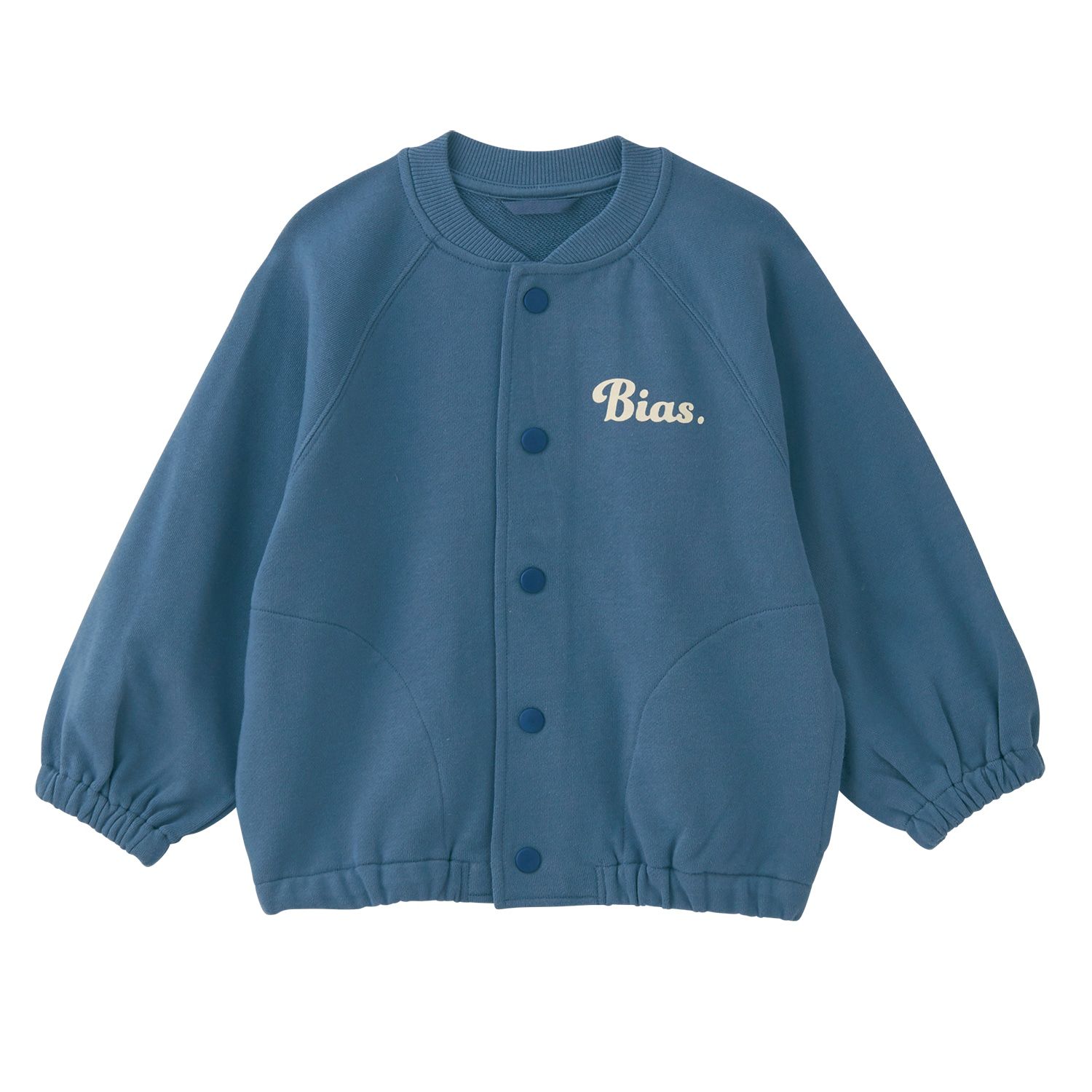 日本千趣會 - GITA 裏毛棒球風休閒外套-深藍