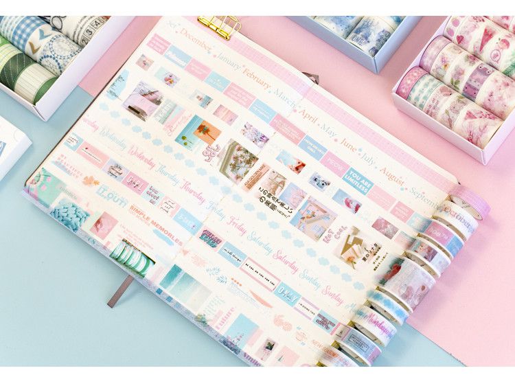 紙膠帶控慎入！【可重複撕黏紙膠帶】療癒精美♥︎不留殘膠