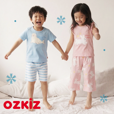 小童星最愛【韓國 OZKIZ】HOMEWEAR 涼感嫘縈家居系列  ♥