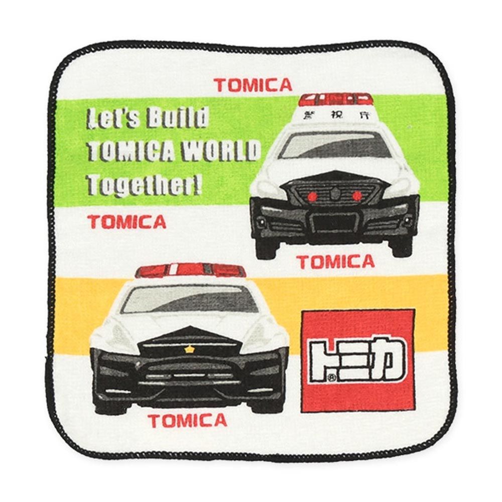 純棉上學擦手巾/手帕(5入組)-帥氣TOMICA (16×16cm)