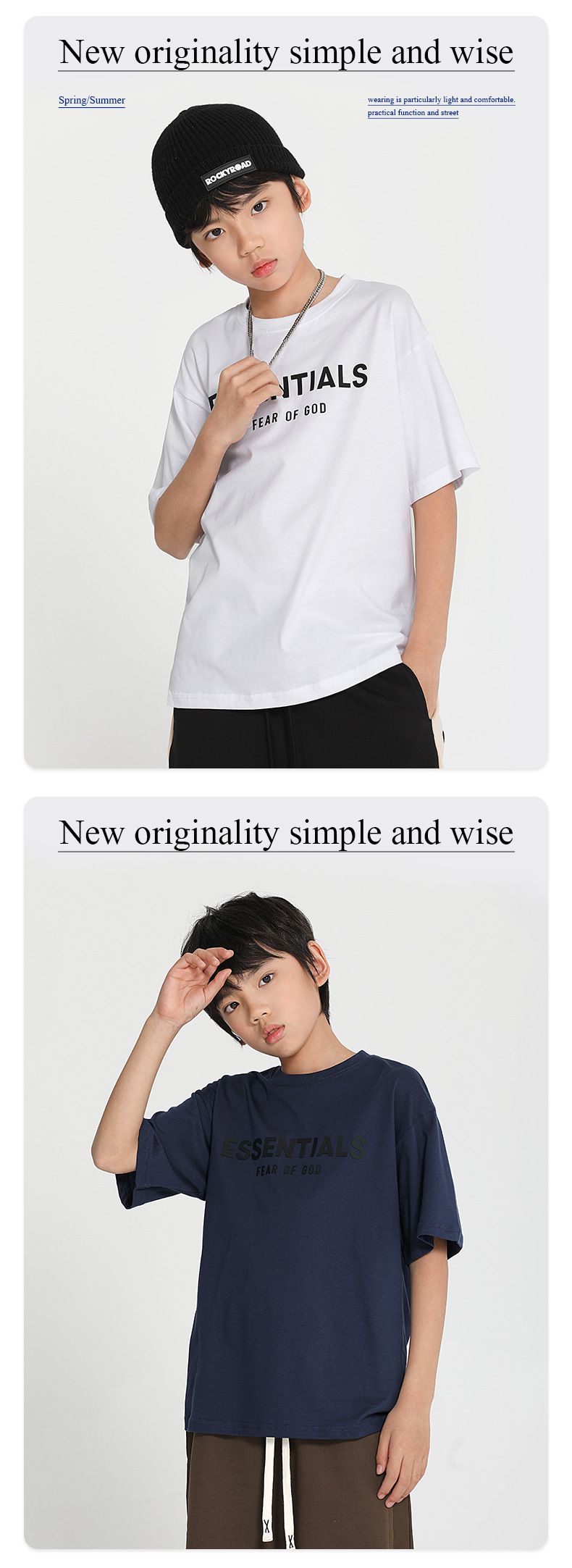 純棉基礎款短袖上衣-帥氣英文字母款-黑色