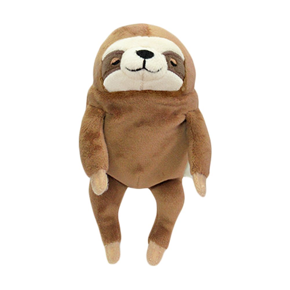 Mochi Series｜末班茫茫大叔-迷你樹懶吊飾（棕色）