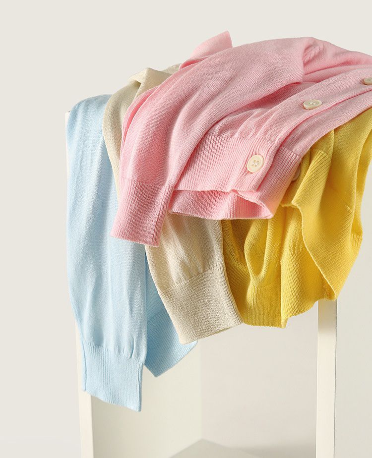 Q版針織外套-黃色