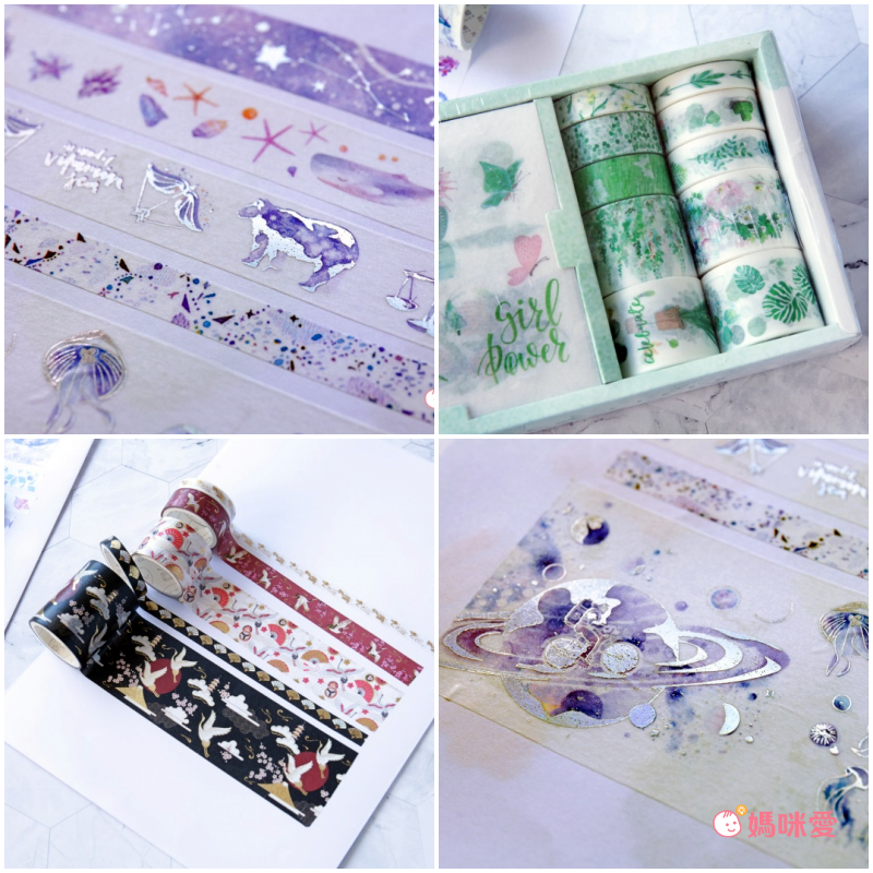 紙膠帶控慎入！【可重複撕黏紙膠帶】療癒精美♥︎不留殘膠