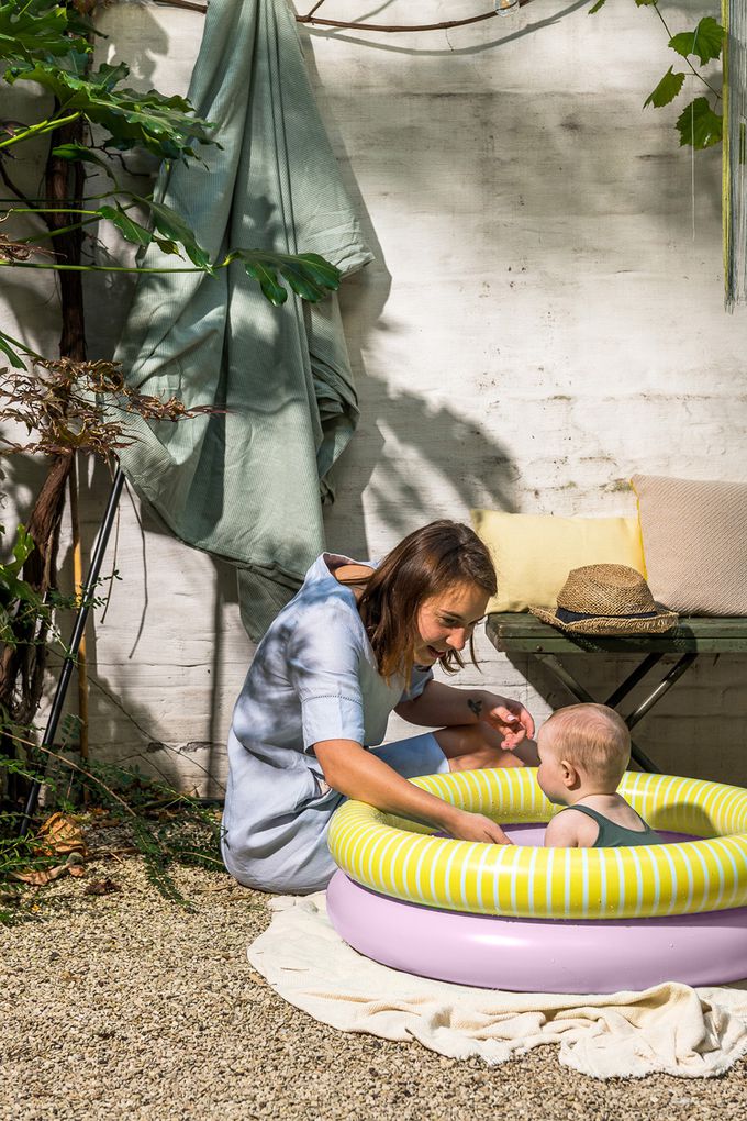 比利時 QUUT - 兒童充氣泳池-香蕉粉(80cm)