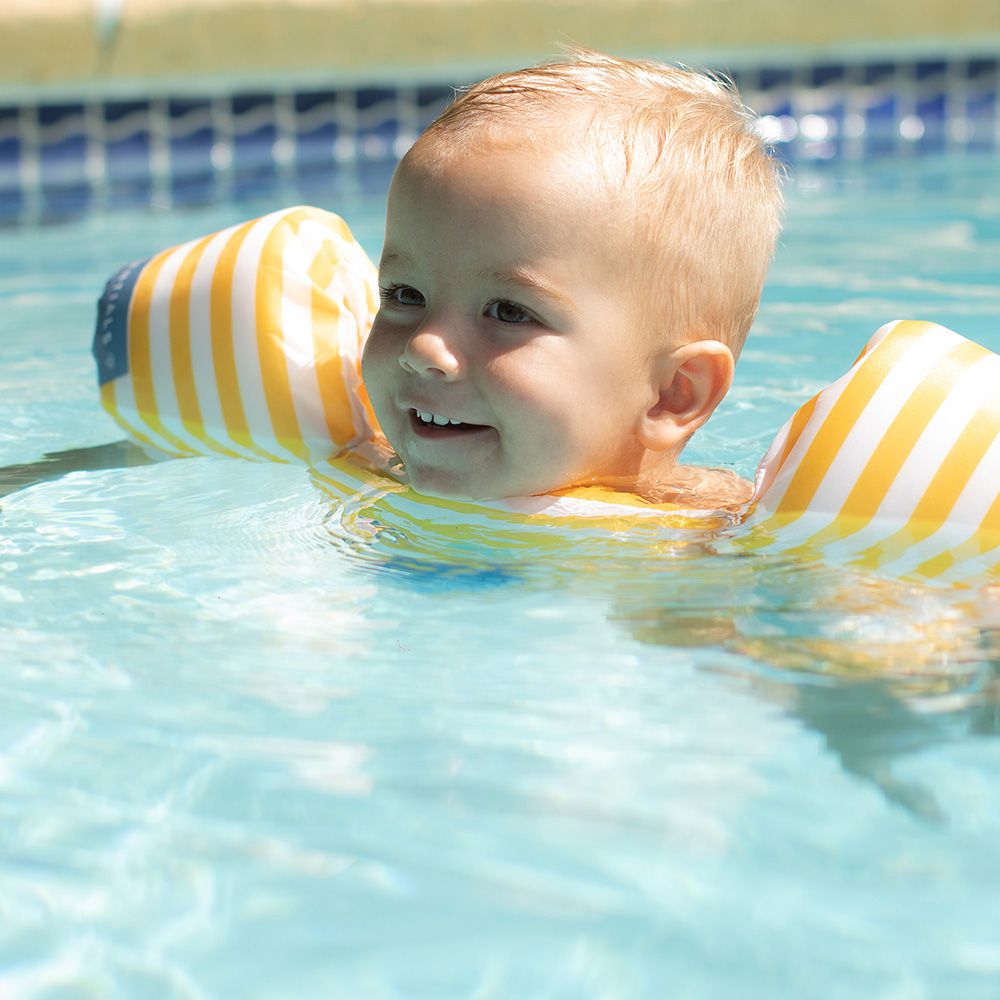 荷蘭 Swim Essentials - 幼兒/兒童臂圈型漂浮背心 (2-6Y)-夏日鯨魚