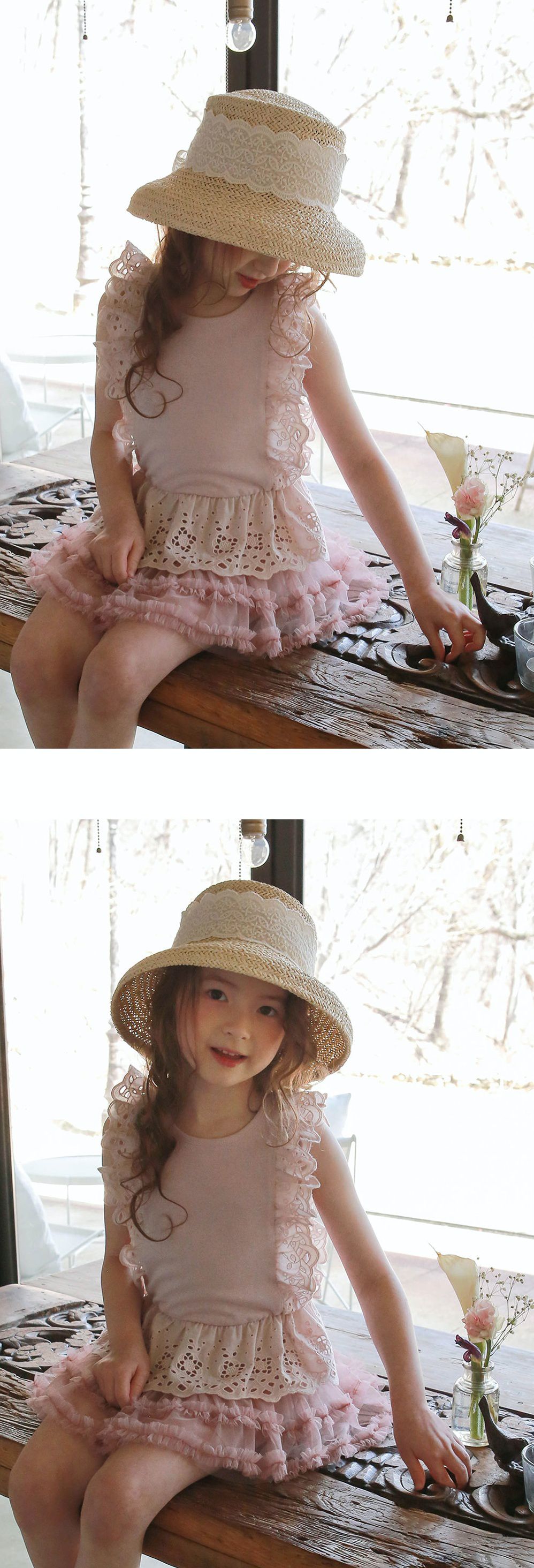 韓國 PuellaFLO - (現省50元)唯美紗裙套裝-粉紅上衣X粉紅紗裙