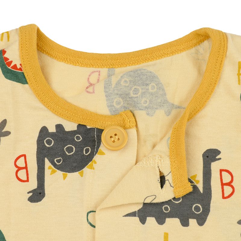 akachan honpo - 家居服3件組-黃色