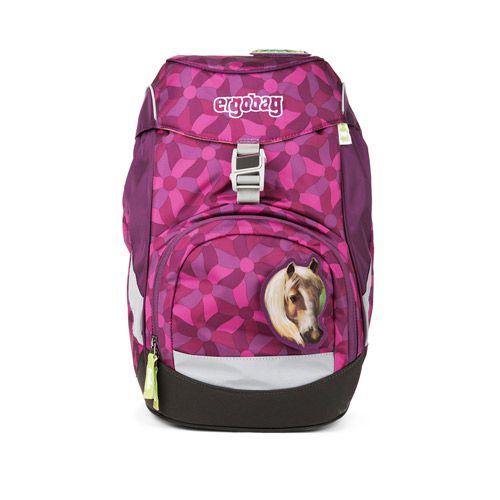 德國 Ergobag - S (基本款)兒童護脊書包-紫色花朵