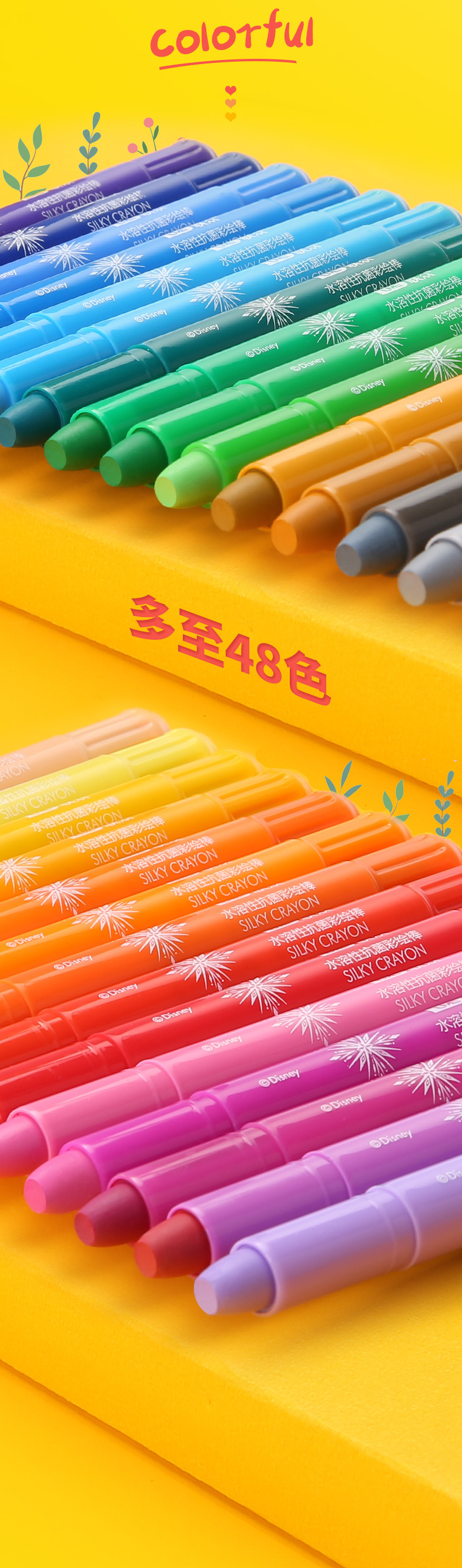 卡通可水洗兒童塗鴉油性旋轉蠟筆/油畫棒-卡通人物美國隊長-藍色-直播專屬