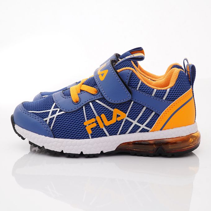 FILA - FILA氣墊慢跑運動鞋-2-J435X-336藍(中大童段)-運動鞋-藍