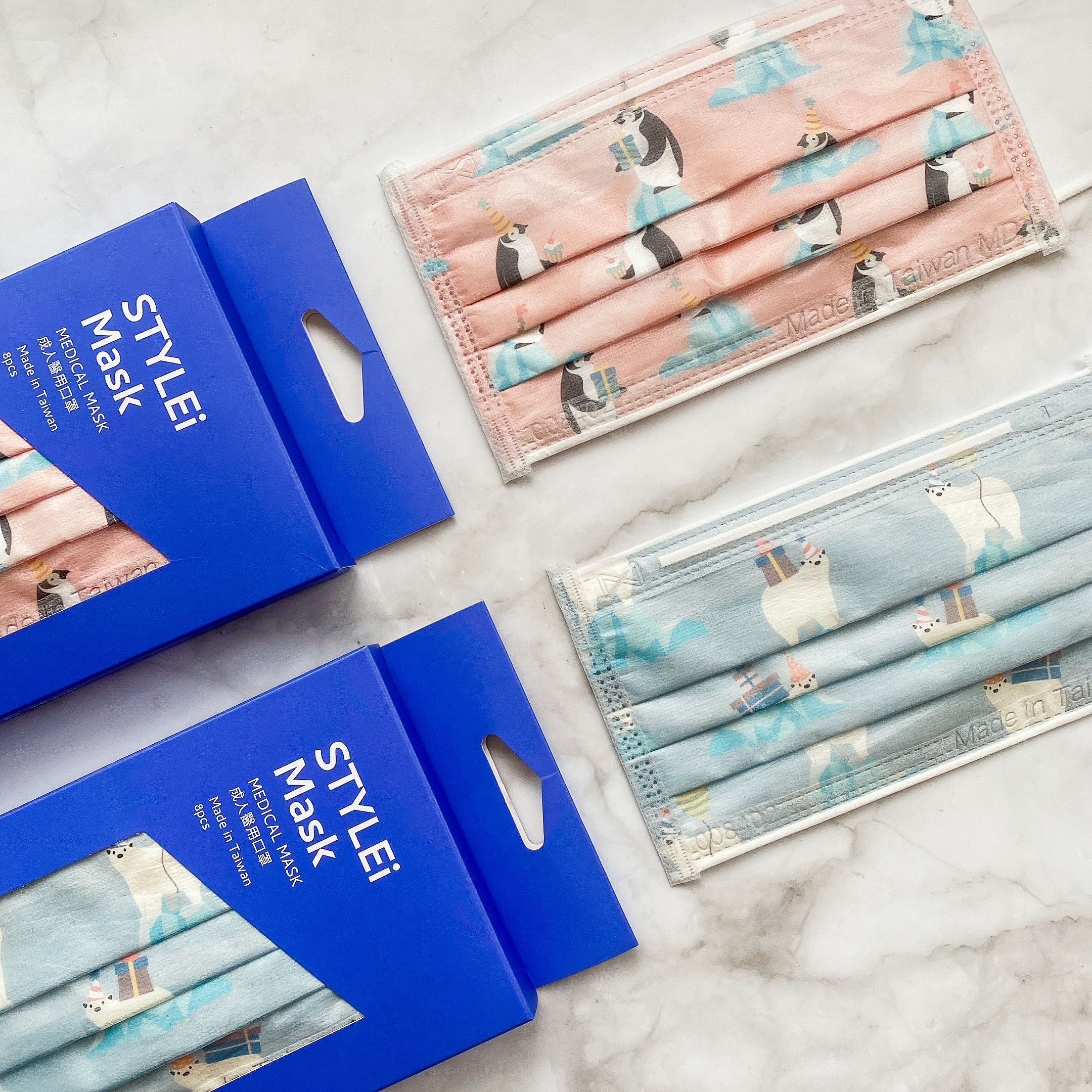 公主系漸層、爆走恐龍【STYLEi 史戴利】雙鋼印兒童口罩