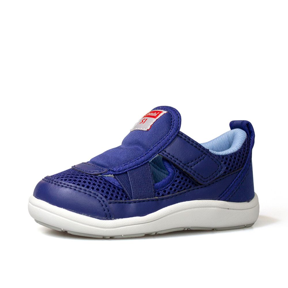日本 Combi - 機能童鞋/學步鞋-NICEWALK 醫學級成長機能鞋-藍-C01