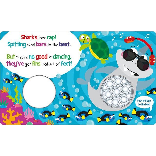 Push Pop Bubble Books: Shark Rap 鯊魚饒舌歌手（泡泡書）