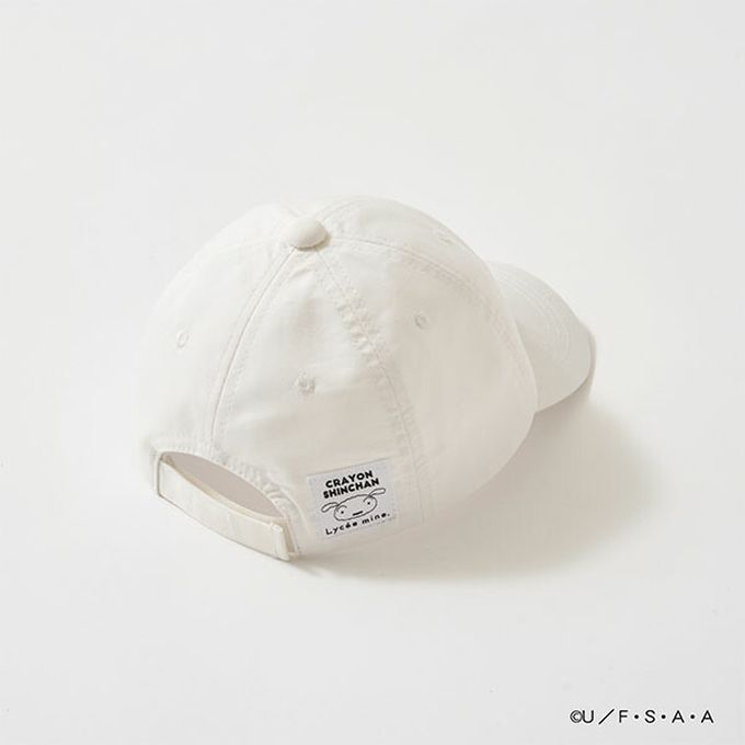 日本 Lycee mine - 聯名款 卡通人物小白刺繡鴨舌帽-綠 (54cm)