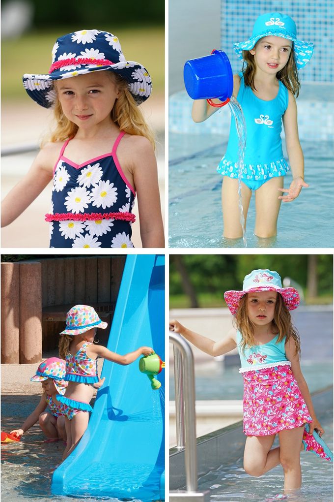 德國Playshoes - 抗UV防曬水陸兩用漁夫帽-小海豹 (53)