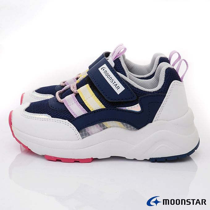 Moonstar日本月星 - 運動系列機能童鞋-MSCNC3265深藍(中大童)-運動鞋-深藍