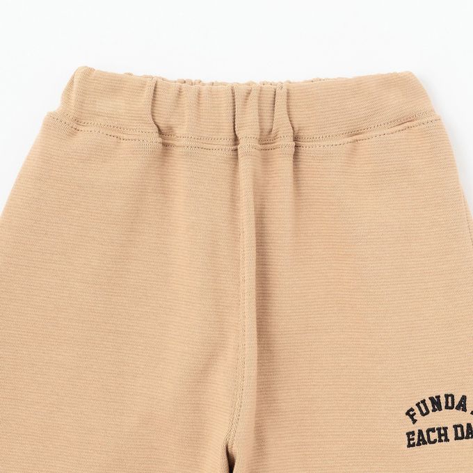 日本 b-ROOM - 舒適鬆緊縮口運動褲-綠