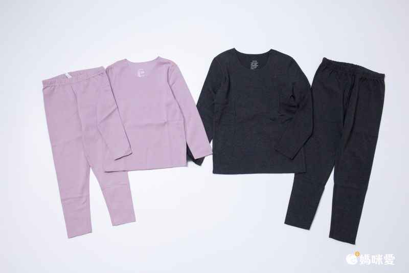 兒童無痕德絨保暖上衣-深藍色