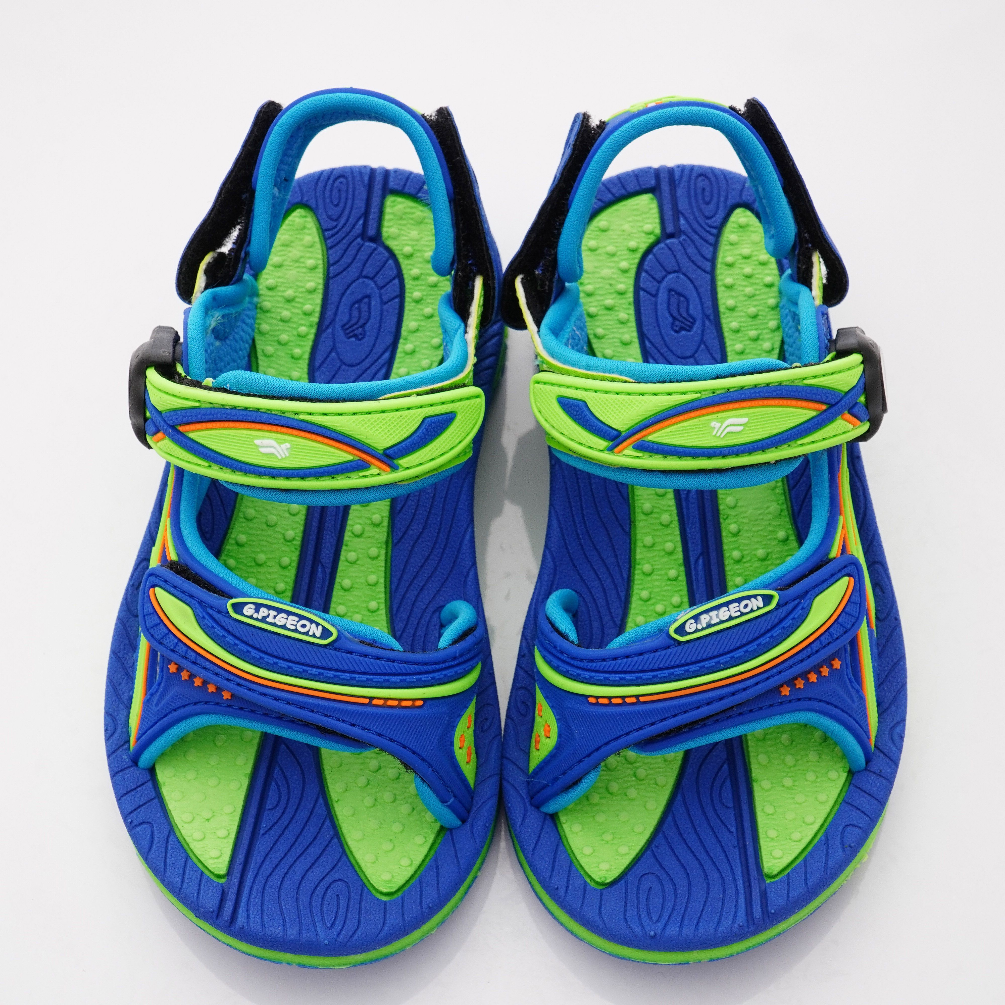 G.P - 造型磁扣兩穿涼拖鞋款(中小童段)-藍綠