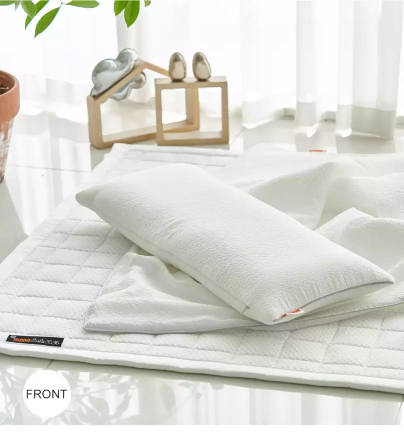 韓國 Hello HiZoo - 3D Aqua Mesh涼感加寬抗菌防蟎雙面枕套 (30x70cm)