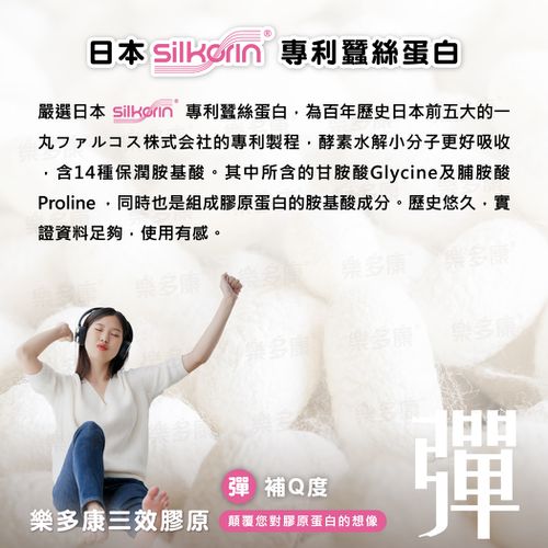 樂多康-妍系列三效膠原蛋白(三胜肽)-單盒-2gx30入x兩盒