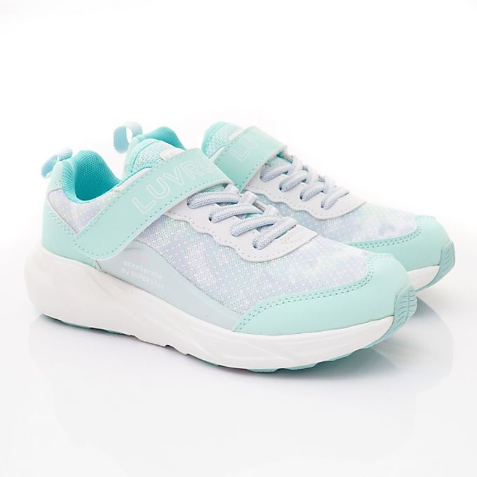 Moonstar日本月星 - 月星 Light foam系列運動機能童鞋款-LV11297綠(中大童段)-機能運動鞋-綠