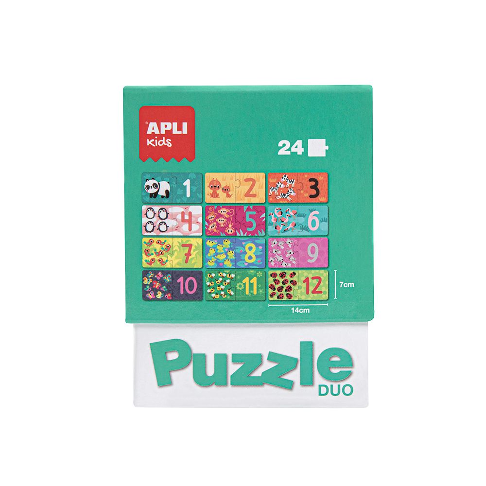 西班牙 APLI - 二分之一拼圖-數學遊戲