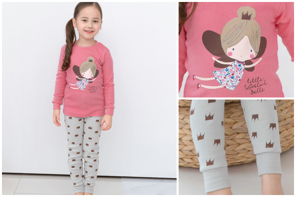 韓國 Mellisse - (剩90號)韓製20支無螢光棉長袖家居服-機器怪手