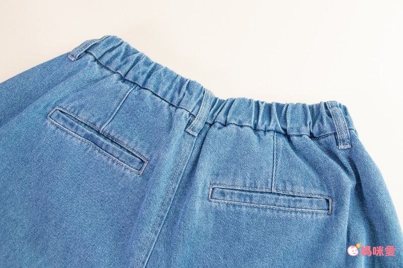 日本女裝代購 - [熱銷款] 藏肉必備休閒美腿長褲-丹寧-淺藍