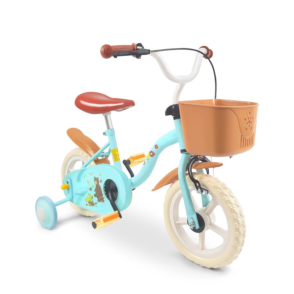 Kikimmy - 12吋奧蘭多花園腳踏車-森林款-綠