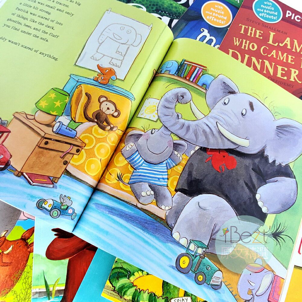 Little Tiger - Little Tiger Picture Book & CD(10書10 CD) 動物有聲繪本