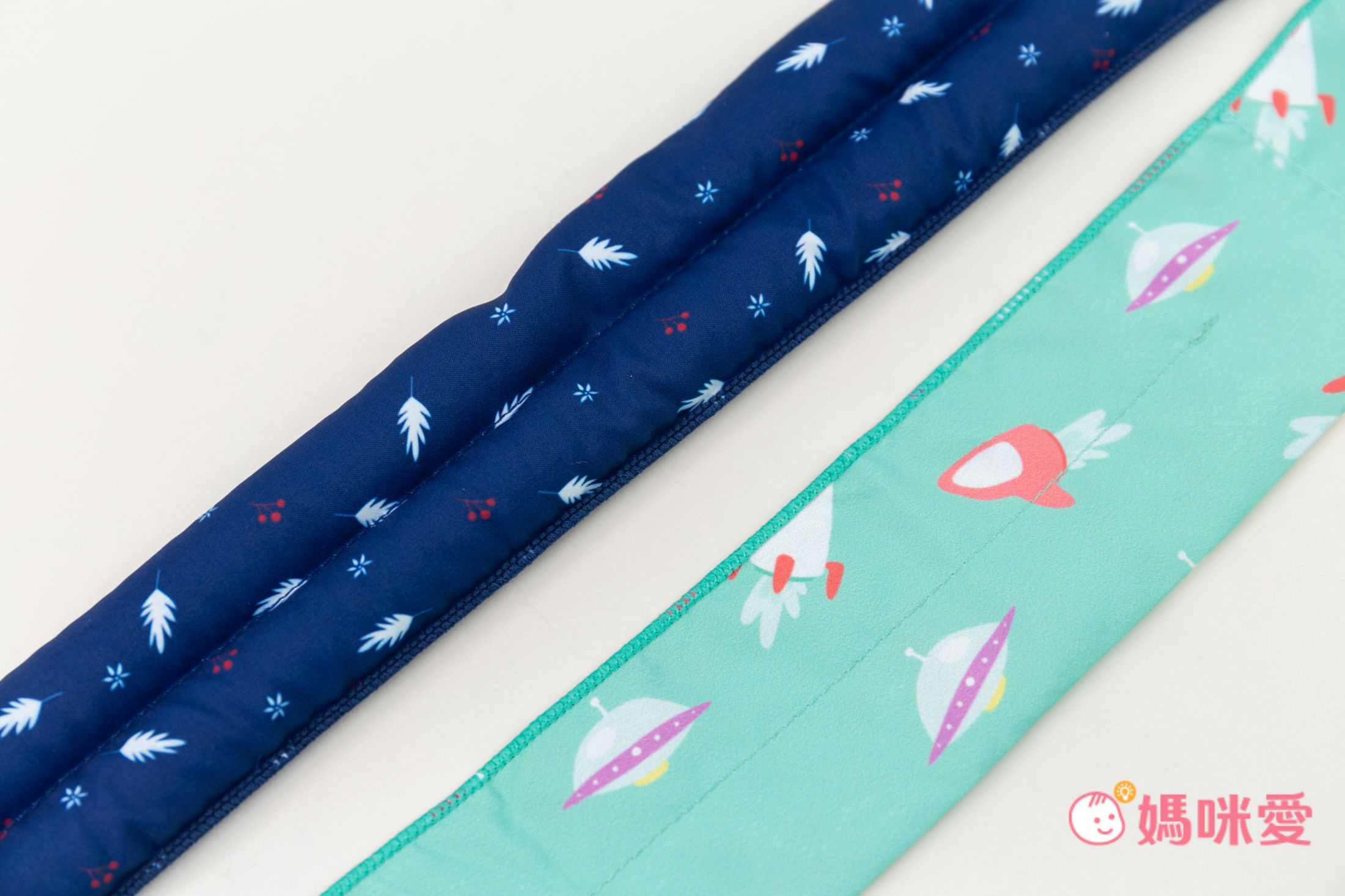 韓國 Snowhaus - 正韓製涼感降溫領巾/頭帶-三角西瓜-黃 (85x5cm)-兒童用