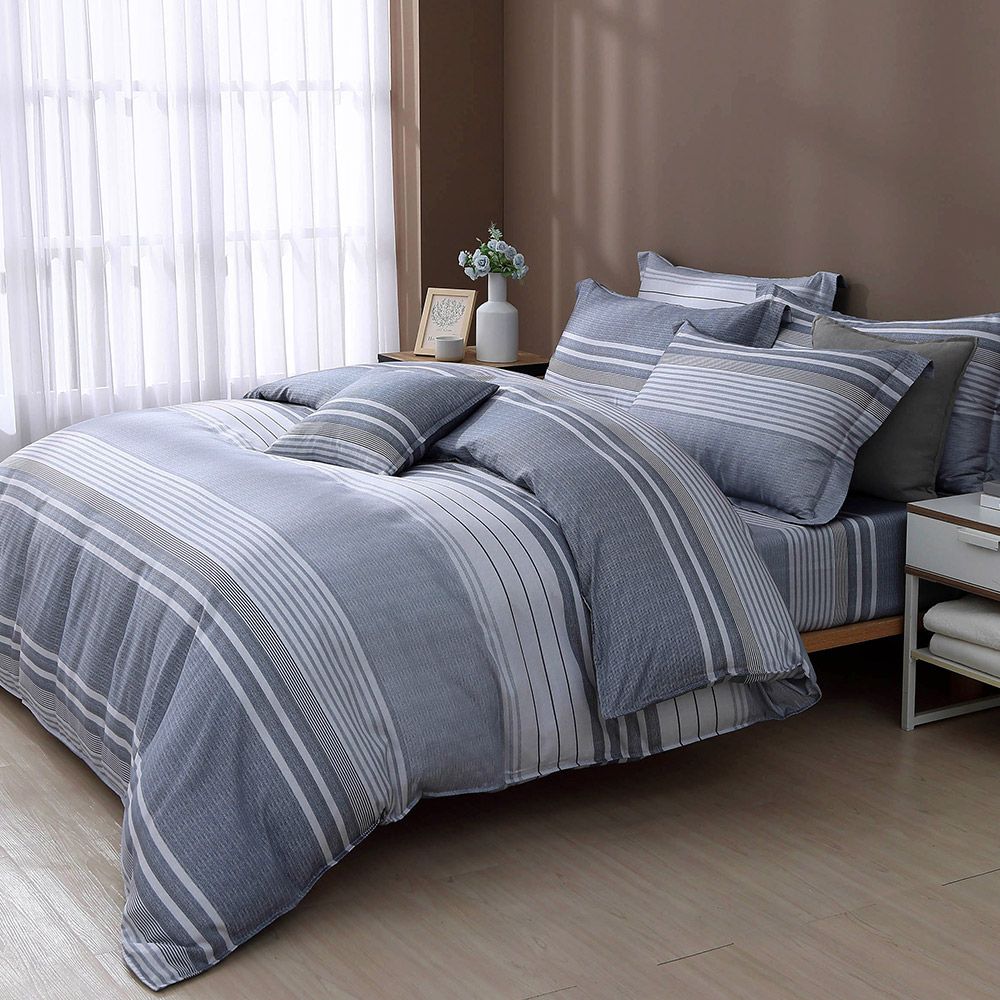 雙人薄被套 300織100%天絲 萊賽爾-亞斯頓