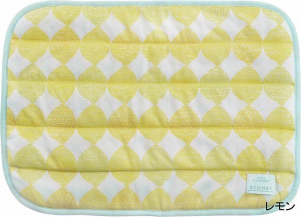 日本 DAIKAI - 接觸涼感 枕頭套-檸檬點點 (50x37cm)